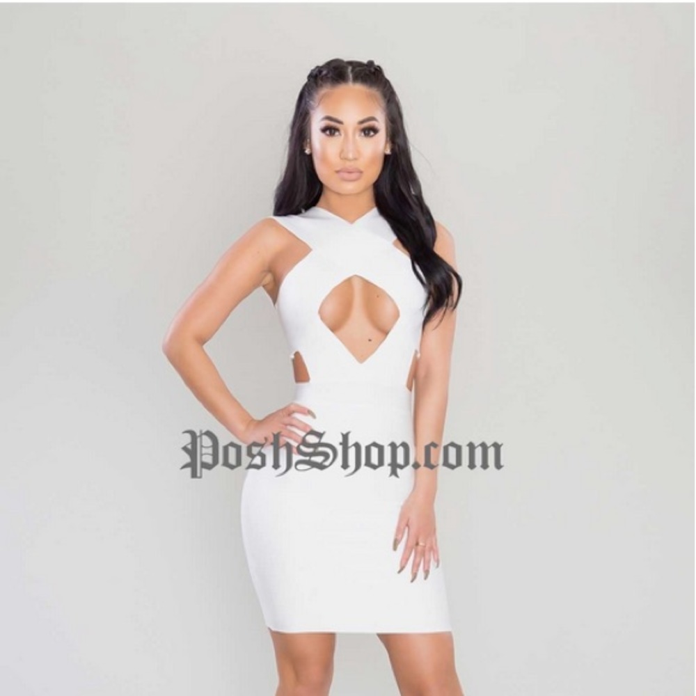 POSHSHOP WHITE  Dress